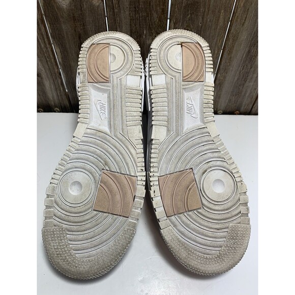 Nike Air Force 1 Pixel Beige Pink White CK6649-200 Women’s Shoe Size 10 - Picture 7 of 9